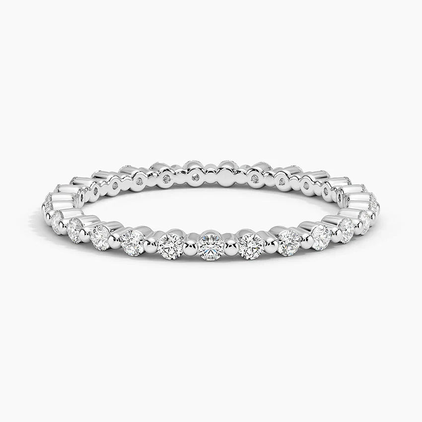 Eternity Lab Grown Diamond Band Ring 18K Gold