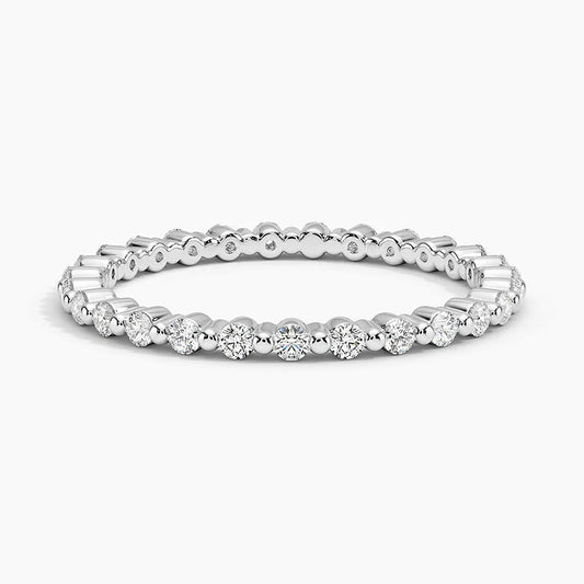 Eternity Lab Grown Diamond Band Ring 18K Gold